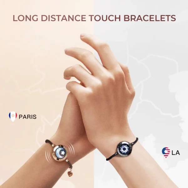 TOTWOO Sun Moon Couple Touch Bracelet