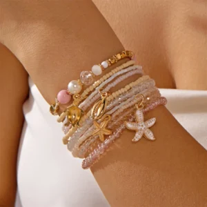 cn-11134207-820l4-mp1wprddsx6z6a.webp 10pcs Shell Starfish Beaded Bracelets