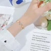 YOUNIQ LAMOUR Titanium Heart Bracelet