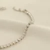 Plenty Tennis Bracelet Silver