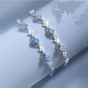 LOCKEND Four Leaf Clover CZ Bracelet