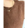 Green Crystal Tiger Eye Beaded Necklace