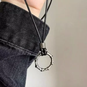 sg-11134201-825aw-msur5lrrwkqu0a.webp Alloy Bamboo Safety Buckle Pendant Necklace
